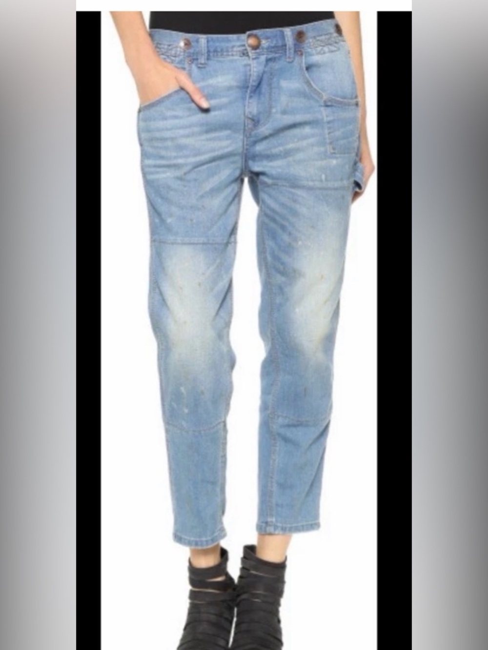 ⭐️Free People Relaxed Fit Carpenter Jeans⭐️